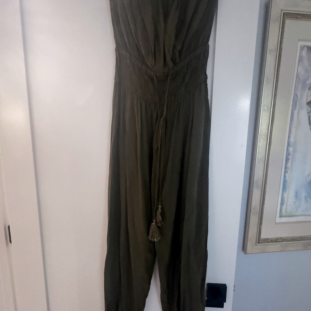 Olive Green Jumpsuit